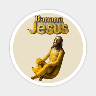 Banana Jesus Evolved Magnet